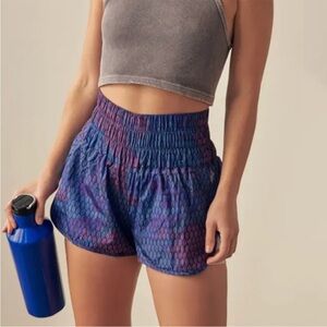 Free People Movement The Way Home Shorts Marianas Combo Large NWT